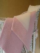 Pink and White Cashmere Baby Blanket (90 x120cm)